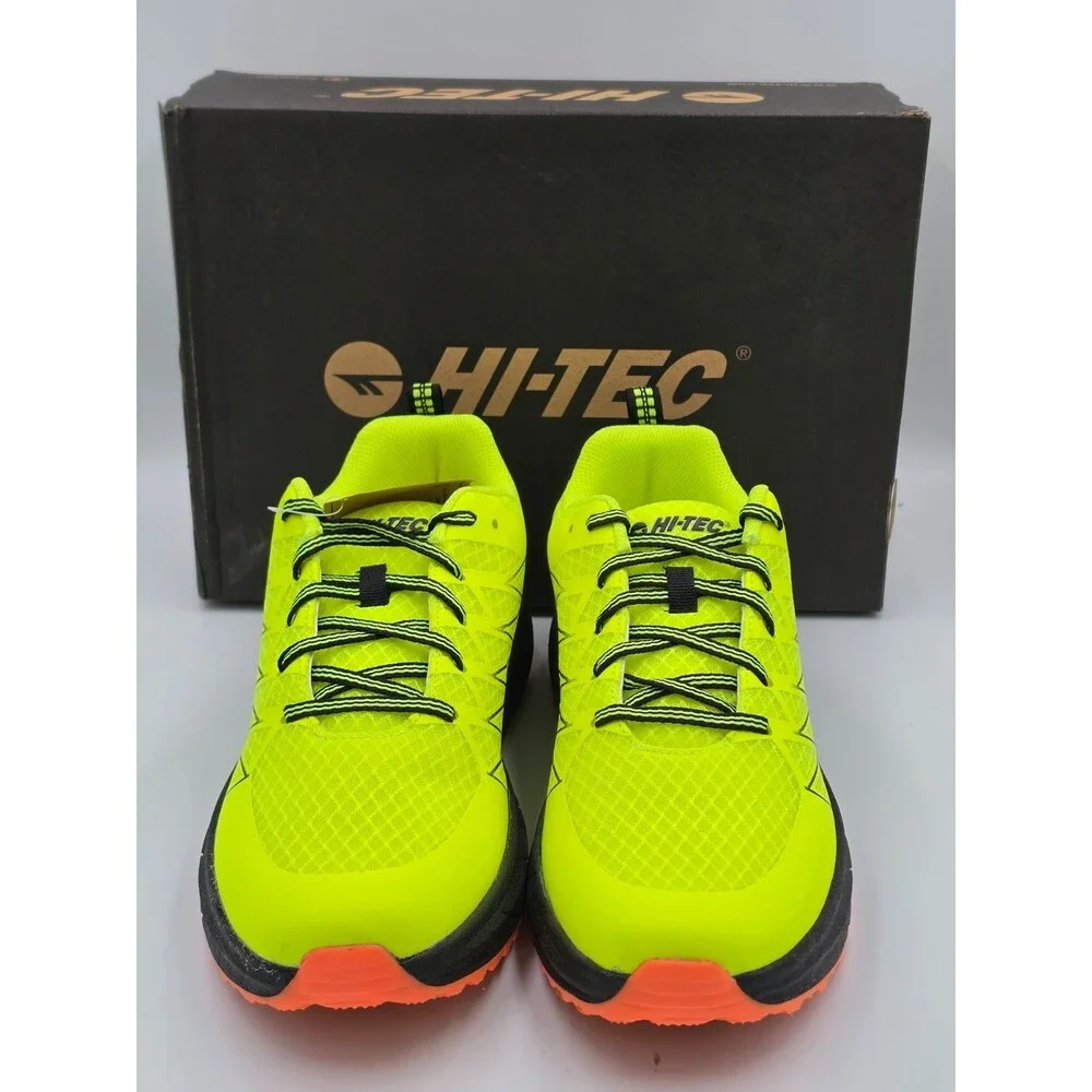 *NEW* Hi-Tec Demolisher Low Size Men 10.5 Women 12 Orange Athletic Shoes w/Box